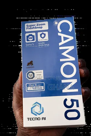 New Tecno Camon 50 256 GB Blue