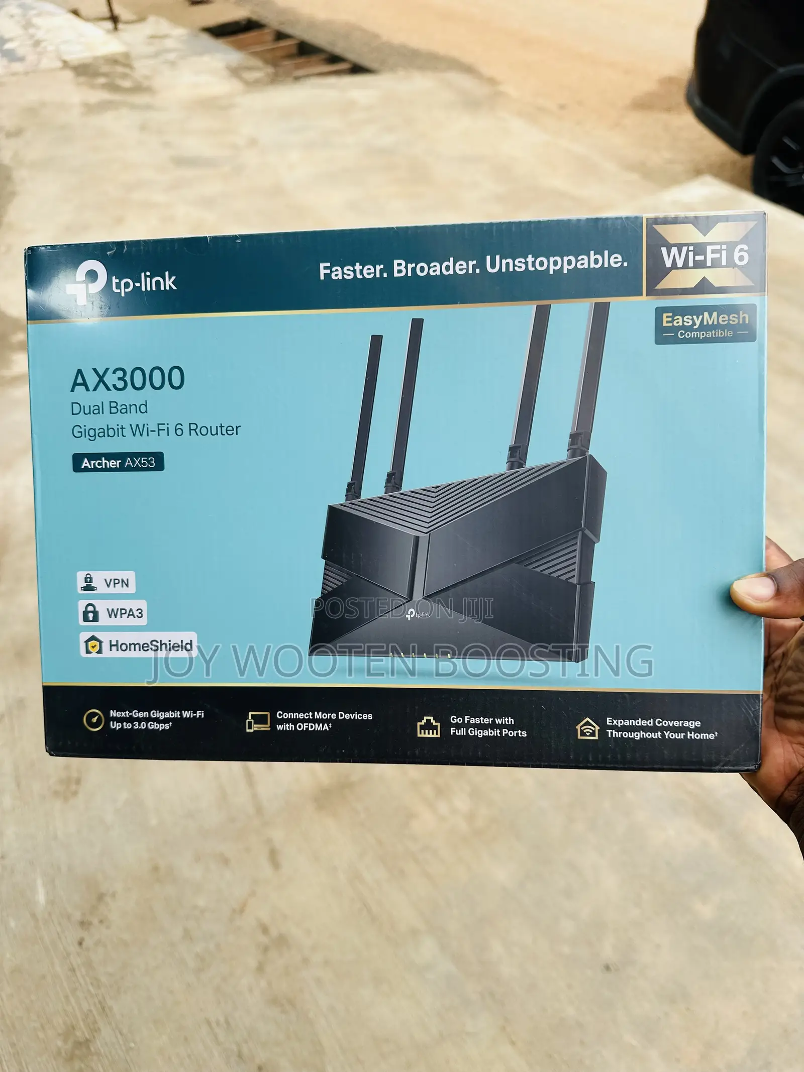 AX3000 Dual Band Gigabit Wi-Fi 6 Router