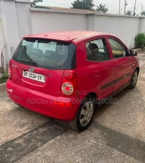 Kia Morning 2010 Red