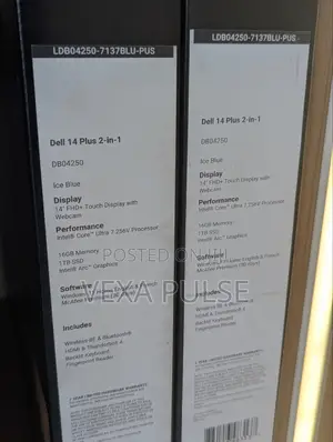 New Laptop Dell Pro Plus 14 16GB Intel Core Ultra 7 SSD 1T