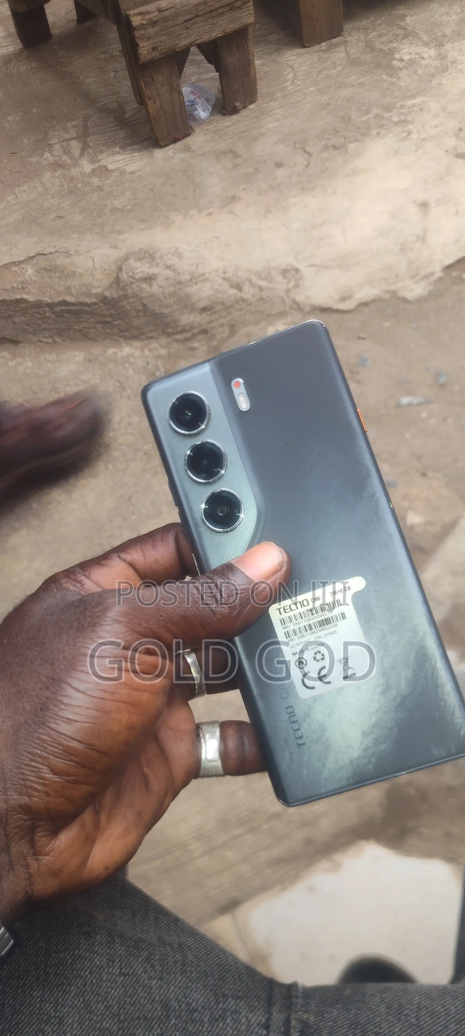 Tecno Camon 40 Pro 5G 256 GB Black