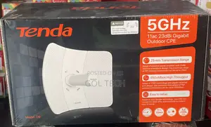 Tenda 5GHZ 11ac 23dBi Gigabit Outdoor CPE