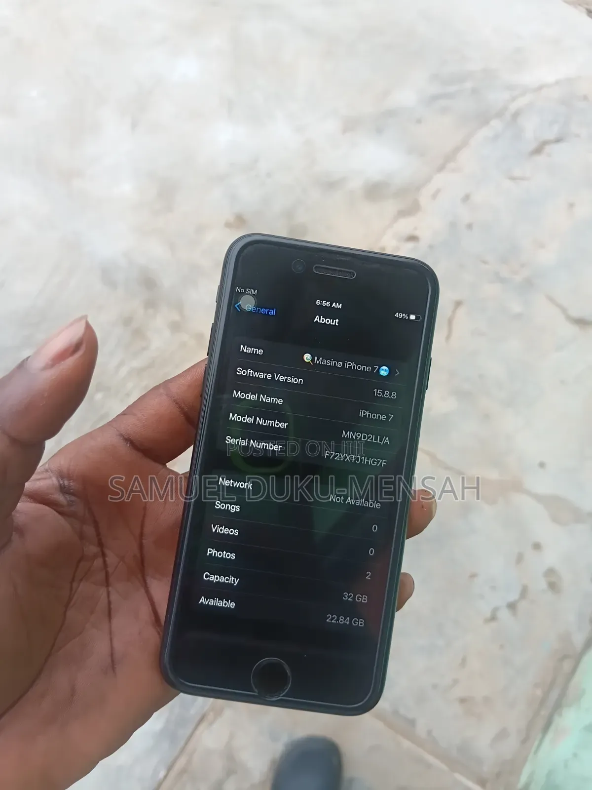 Apple iPhone 7 32 GB Black