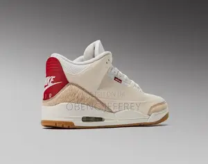Original Levi’s Air Jordan 3 Light Brown