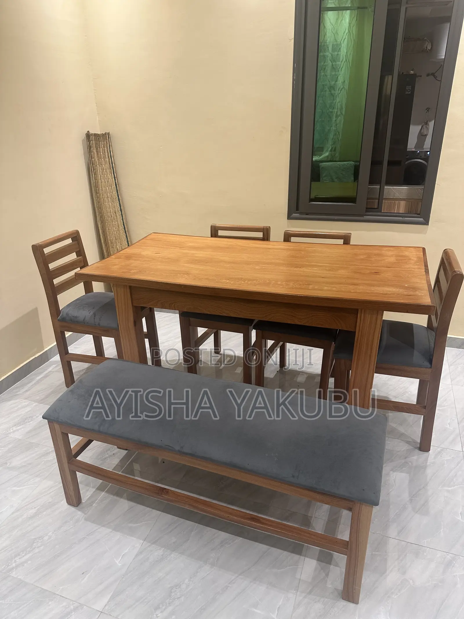 Wooden Dinning Hall Set