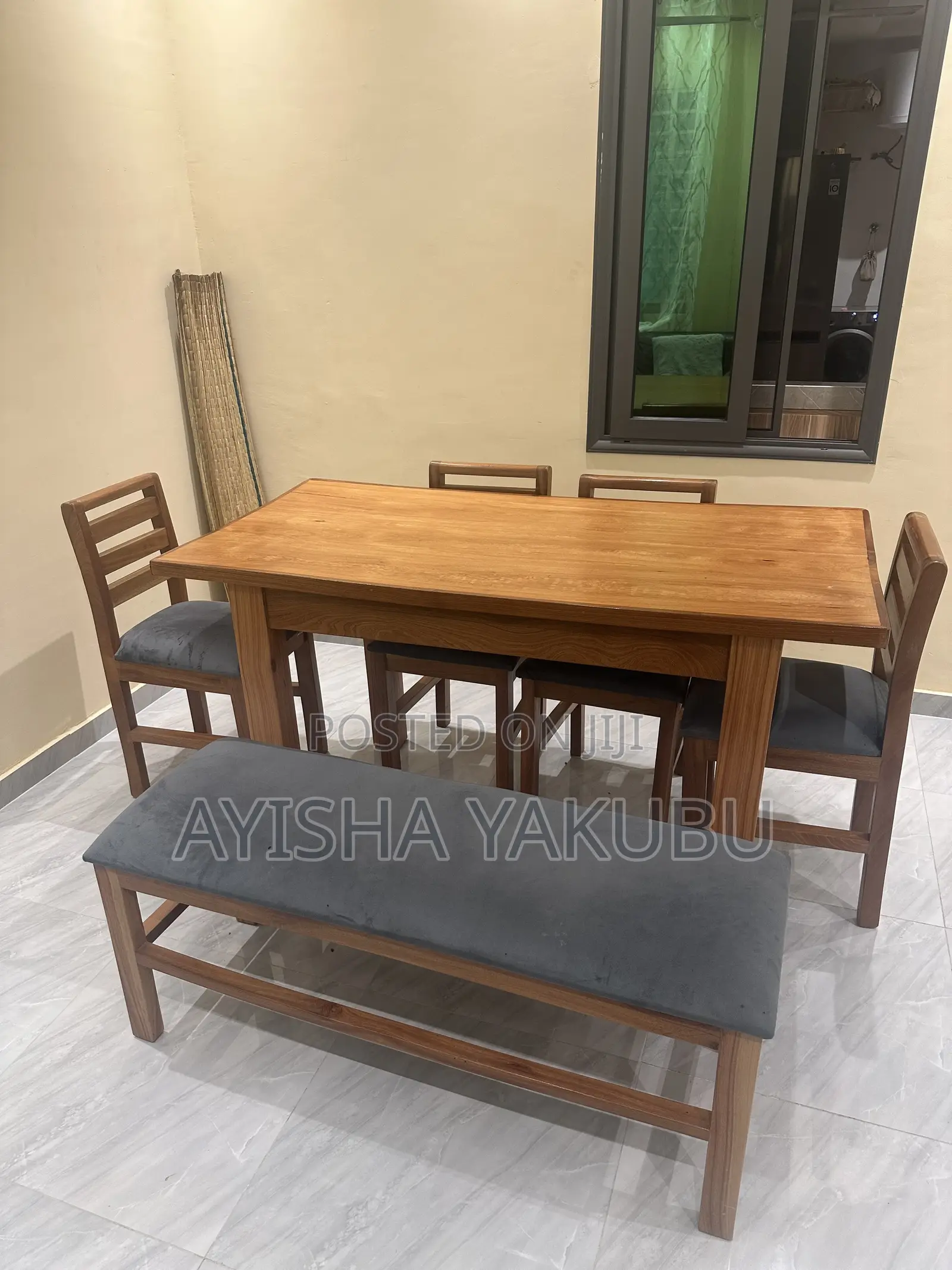 Wooden Dinning Hall Set