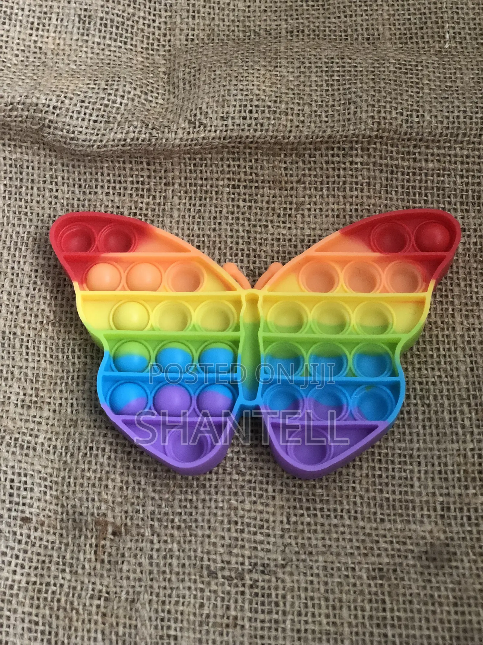 Rainbow Butterfly Pop It Fidget Toy - Stress Relief Sensory Toy
