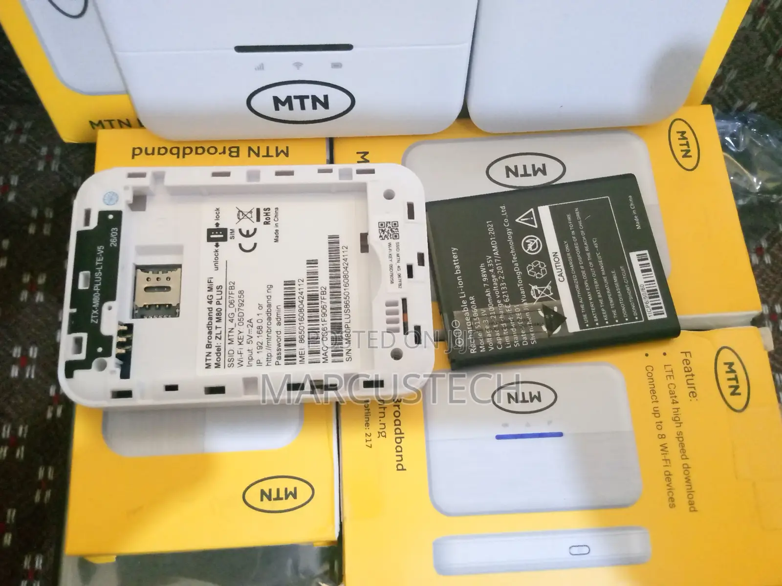 MTN 4g Universal Mifi, M48 Plus Support All Network Sim