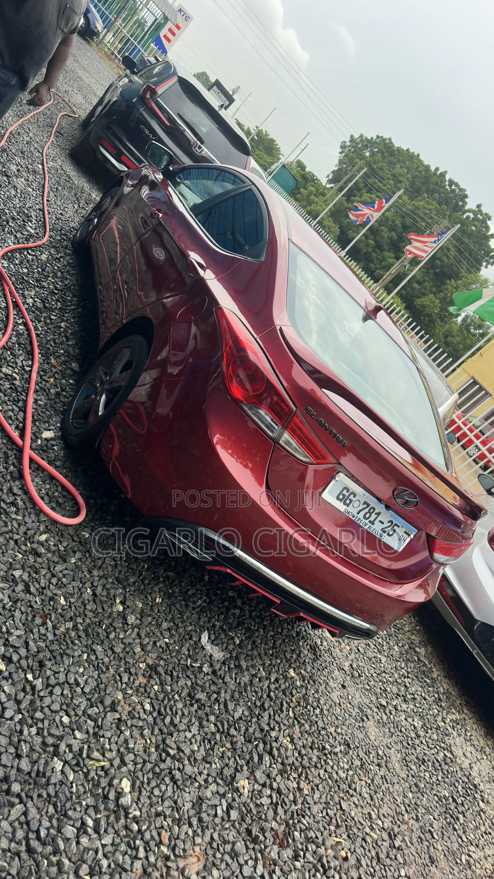 Hyundai Elantra SE 4dr Sedan (1.8L 4cyl 6A) 2014 Red