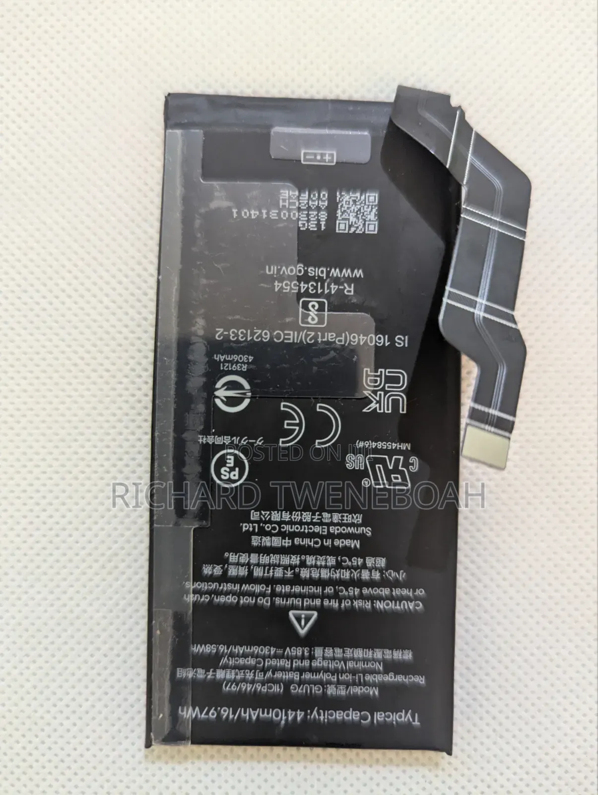 Pixel 6a OEM Battery