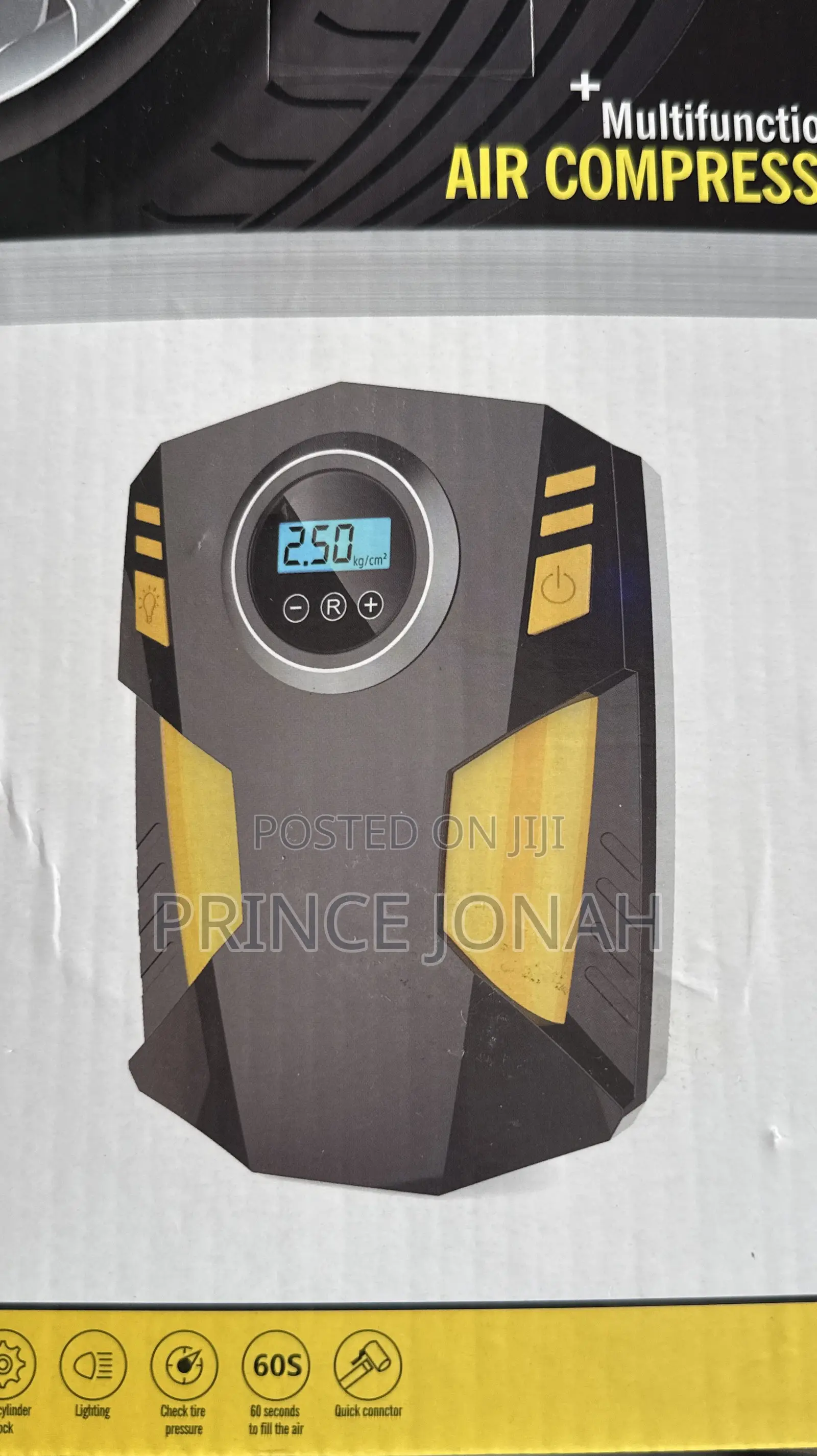 Sytung Digital Tyre Inflator, Portable Air Compressor Car Tyre