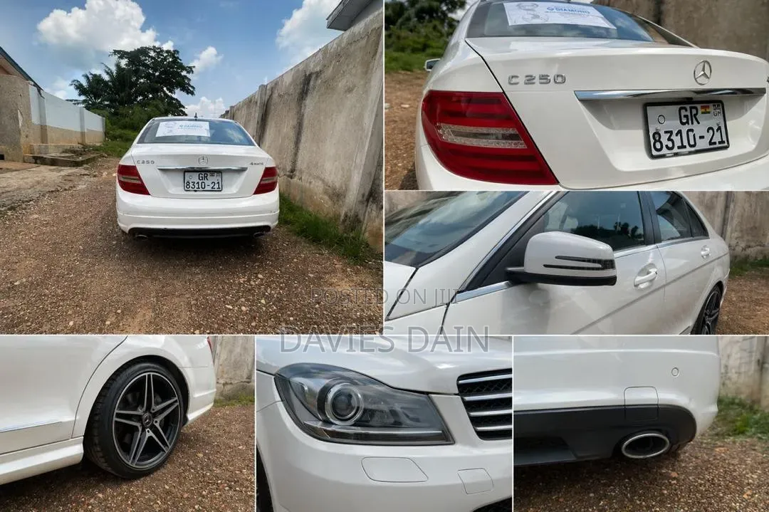 Mercedes-Benz C250 2015 White
