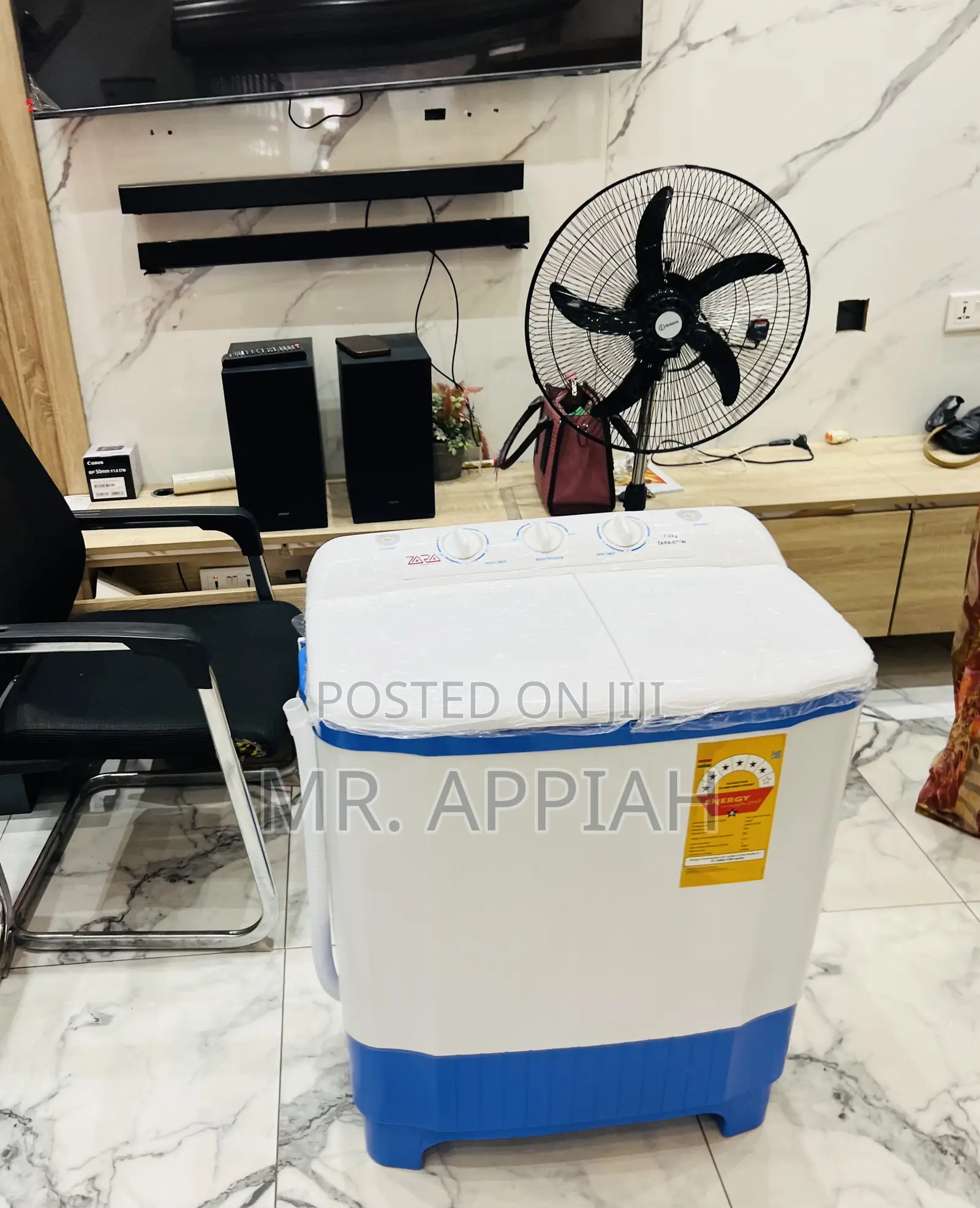 Latest Zara 7kg Spin Dry Washing Machine With Transparent Lid..