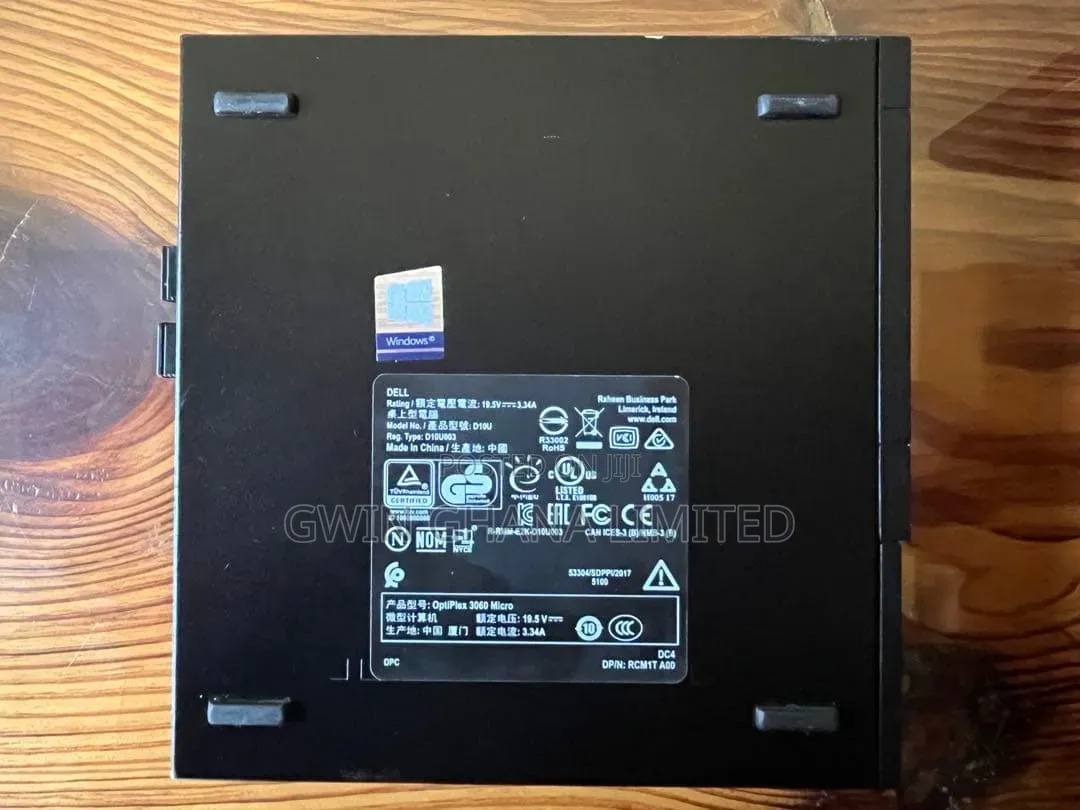 Desktop Computer Dell OptiPlex 3060 4GB Intel Core i3 HDD 500GB