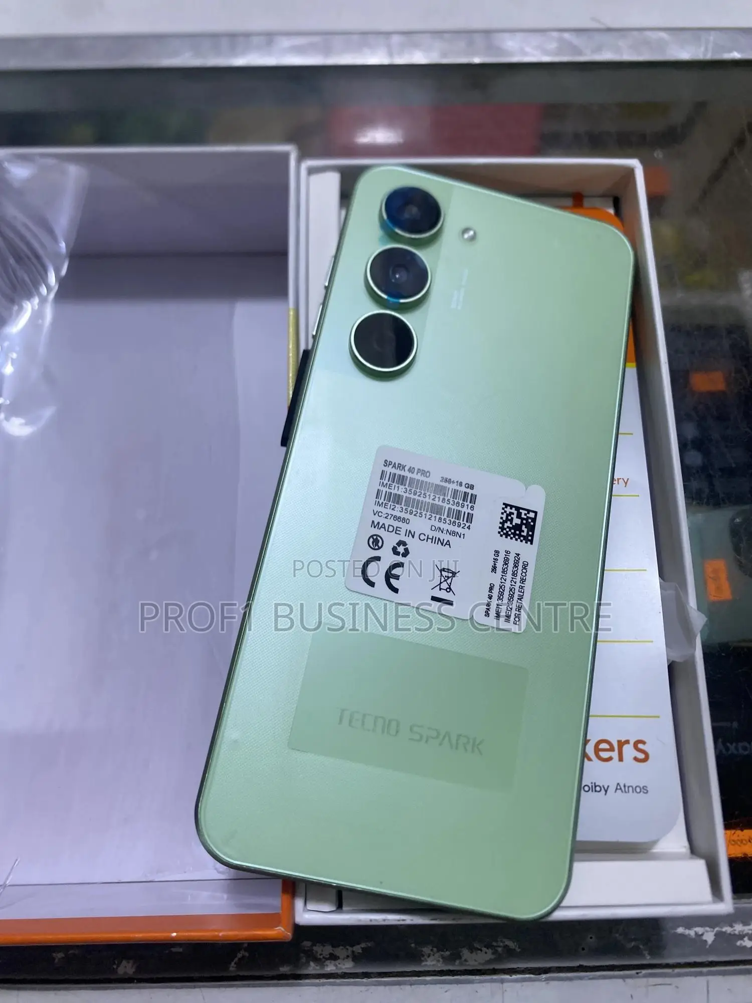 New Tecno Spark 30 Pro 256 GB Green