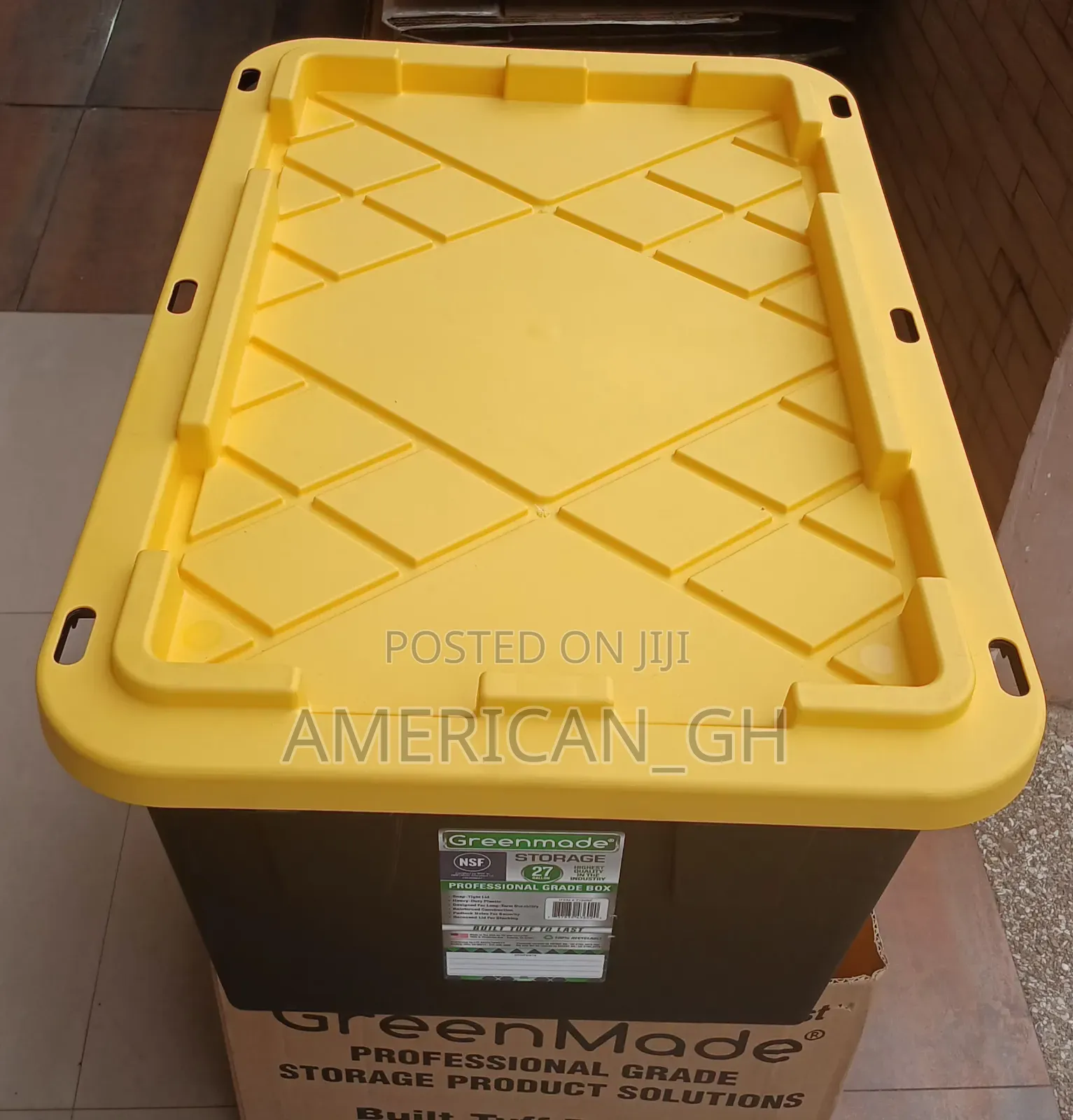 Greenmade Storage Container, 27 Gallons