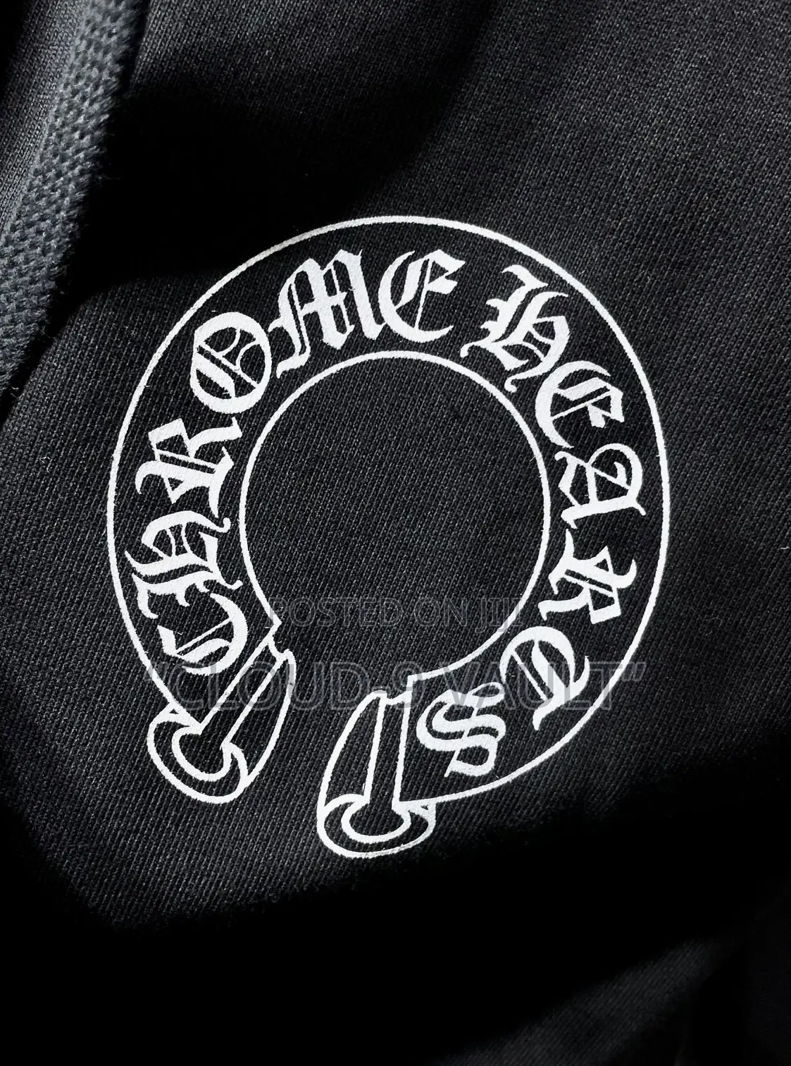 Chrome Hearts Zip Up Hoodie F**Kyou Horseshoe Floral Sleeve