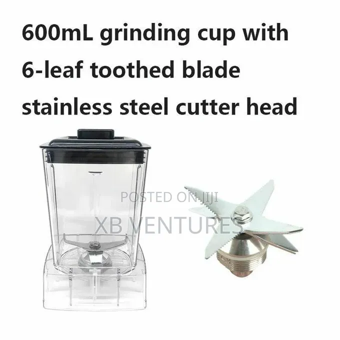 SILVER CREST 2L Industrial 8500W Food Crusher Blender With 2 Jar