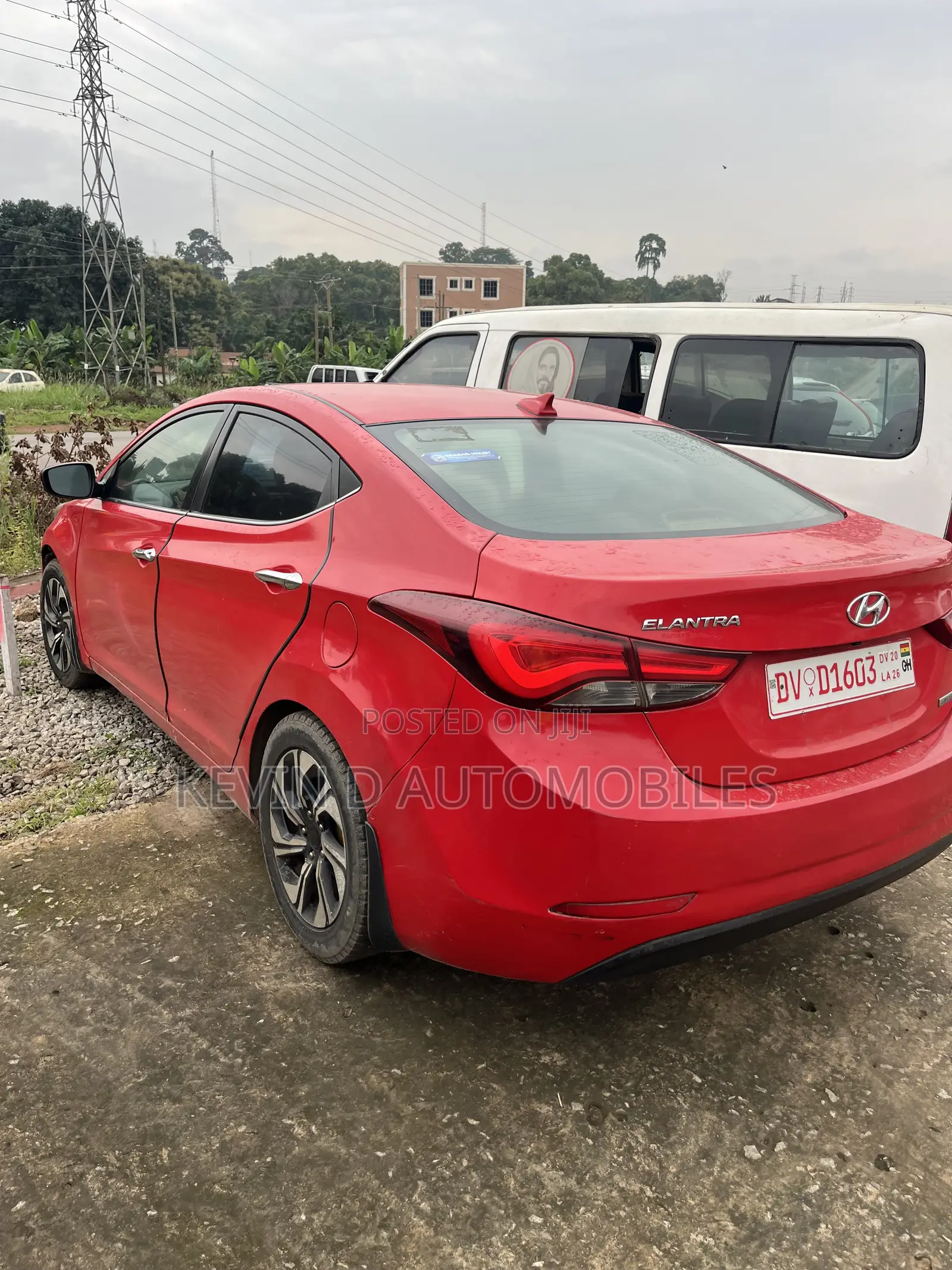 Hyundai Elantra Limited 4dr Sedan (1.8L 4cyl 6A) 2014 Red