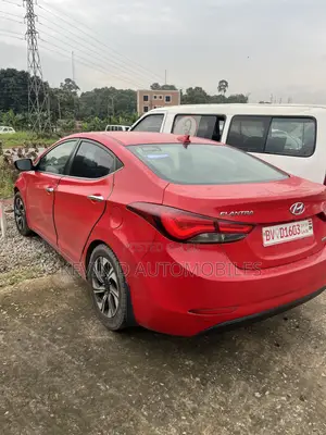 Hyundai Elantra Limited 4dr Sedan (1.8L 4cyl 6A) 2014 Red