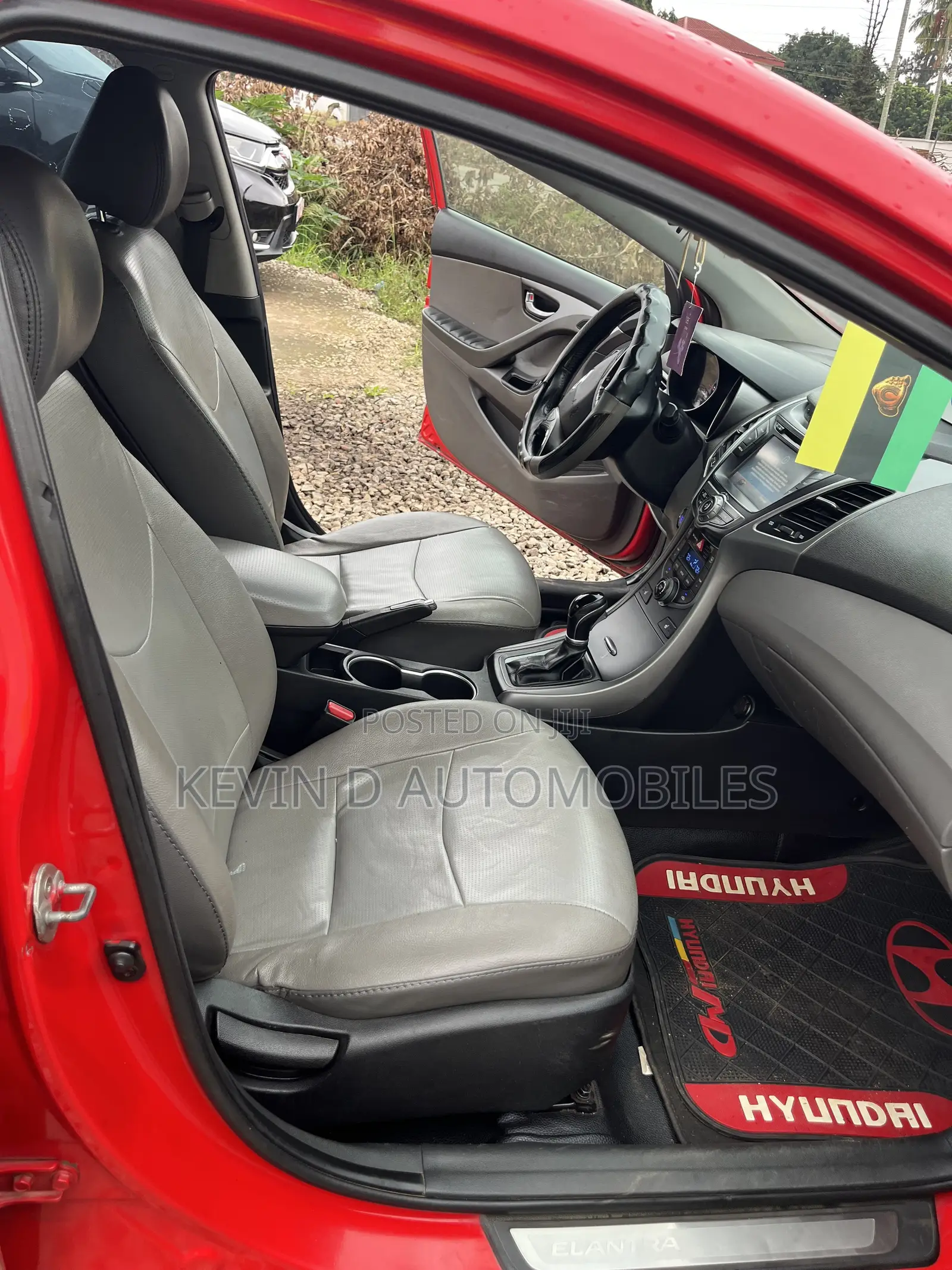 Hyundai Elantra Limited 4dr Sedan (1.8L 4cyl 6A) 2014 Red