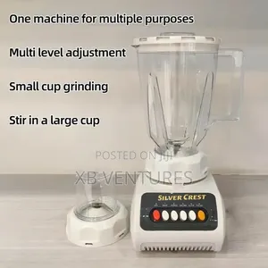 SILVER Crest CREST 1.5L Quality High Powerful Blender 2 in 1