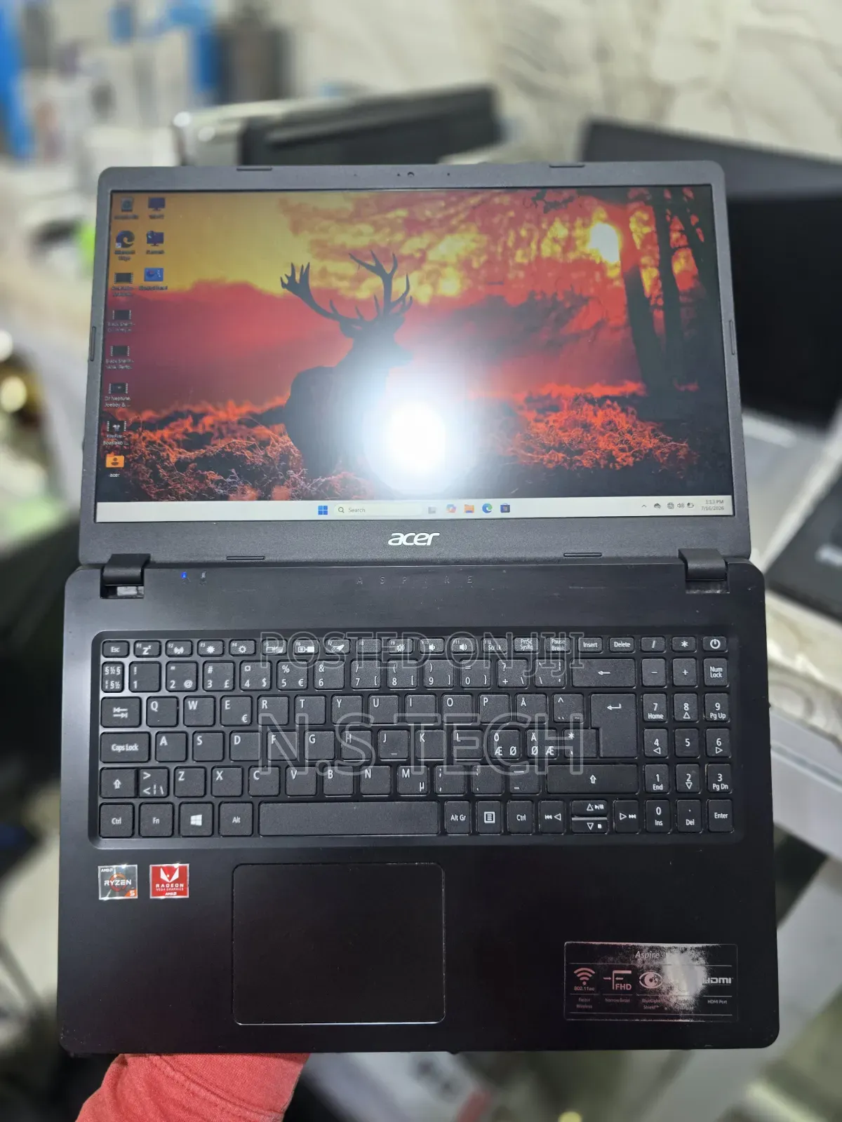Laptop Acer Aspire A315 31 16GB AMD Ryzen 5 SSD 256GB