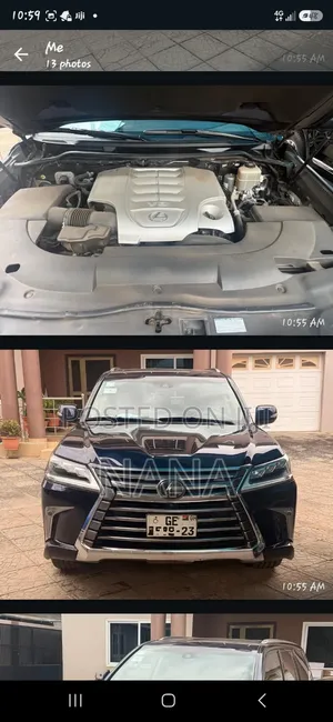 Lexus LX 2019 Blue