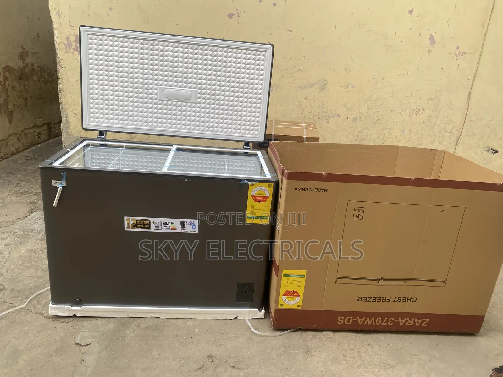 Defrost Electric Zara 270liters Chest Freezer