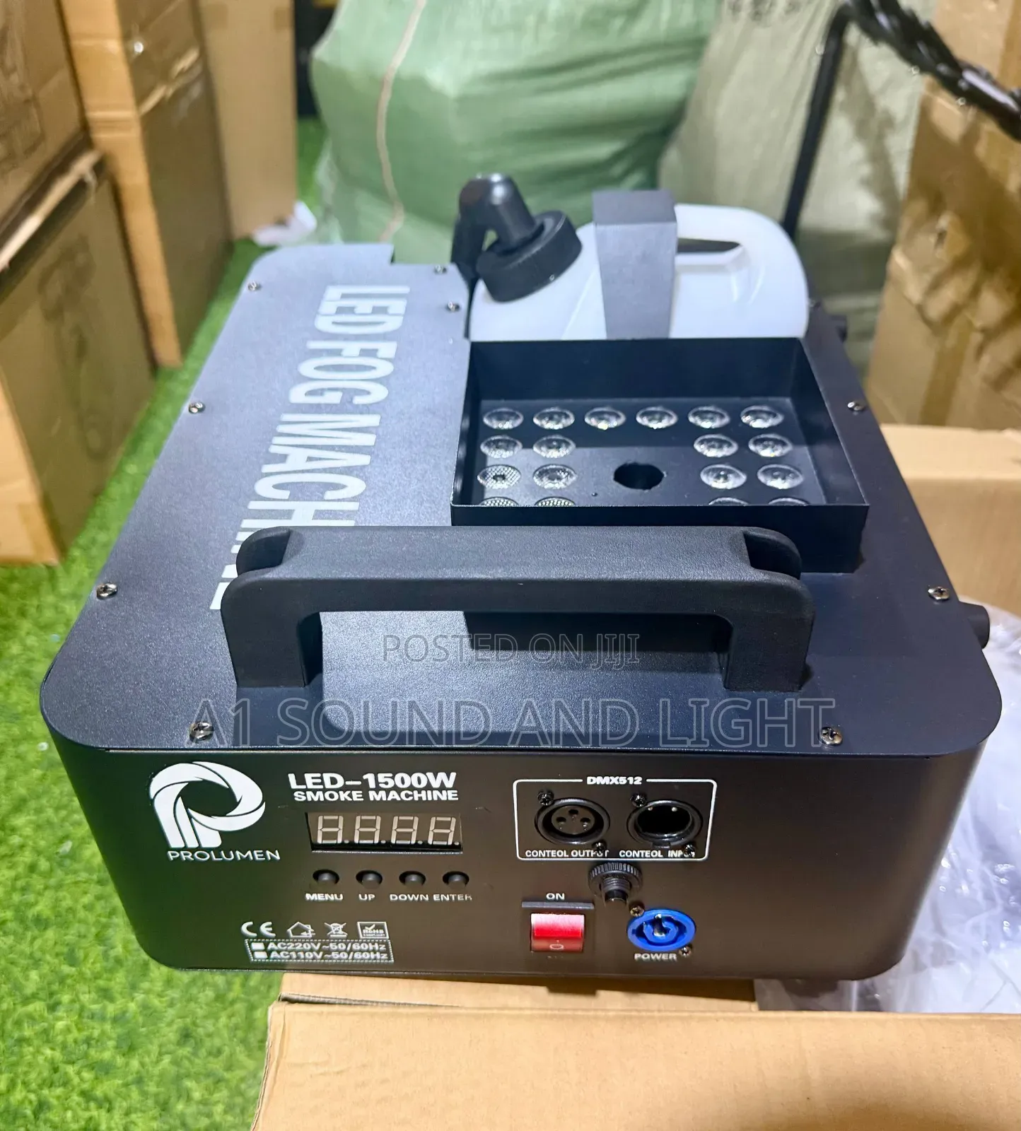 Prolumen 1500W Vertical Jet Smoke Machine
