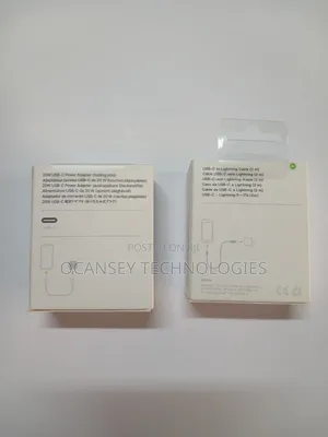 Original iPhone 20W 3-Pin Fast Head With Type-C to Lightning 2m Cable