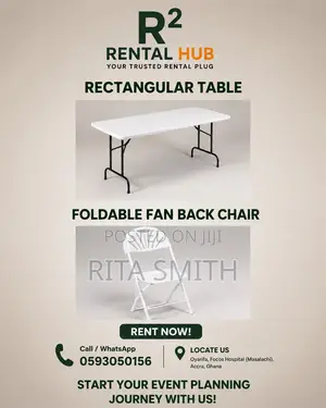 Tables,Chairs,Canopies for Rent at Affordable Price