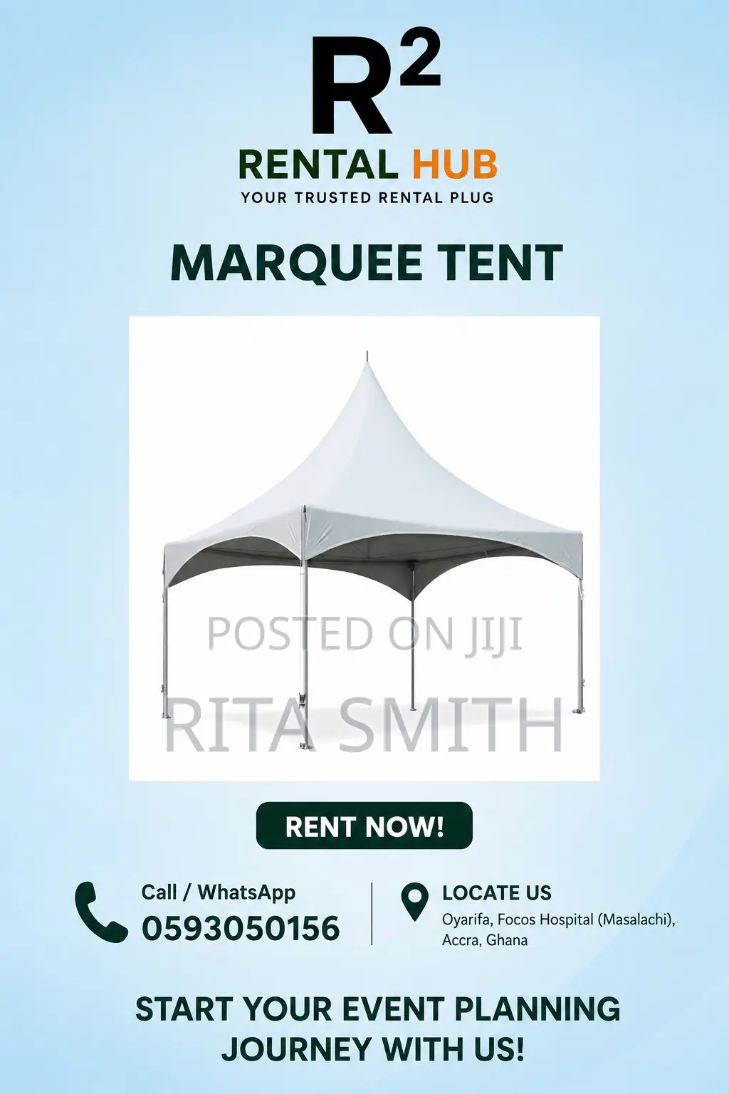 Tables,Chairs,Canopies for Rent at Affordable Price