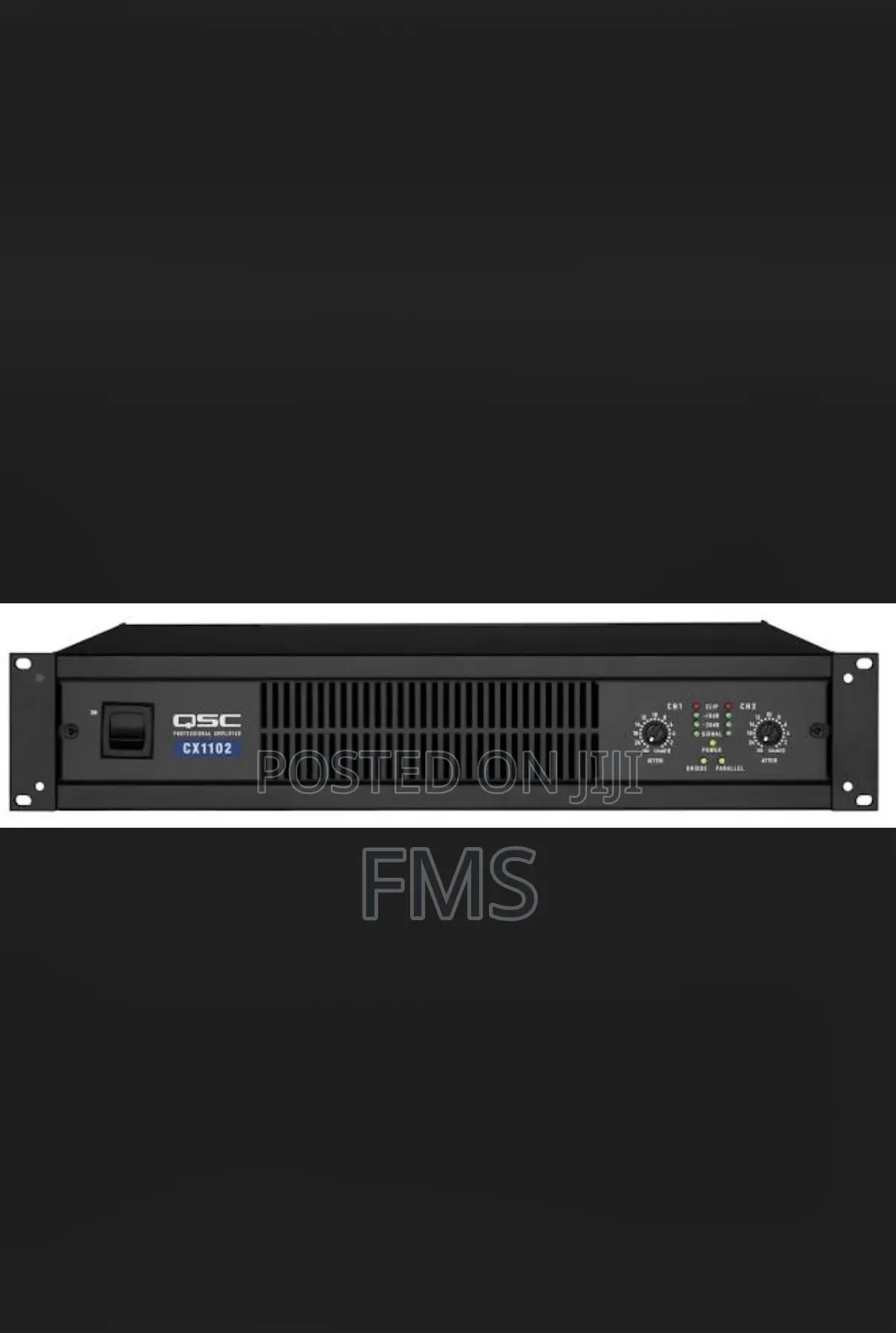 QSC CX1102 2-Channel Power Amplifier.