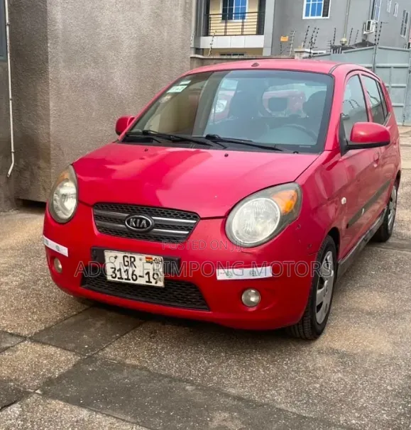 Kia Morning 2010 Red