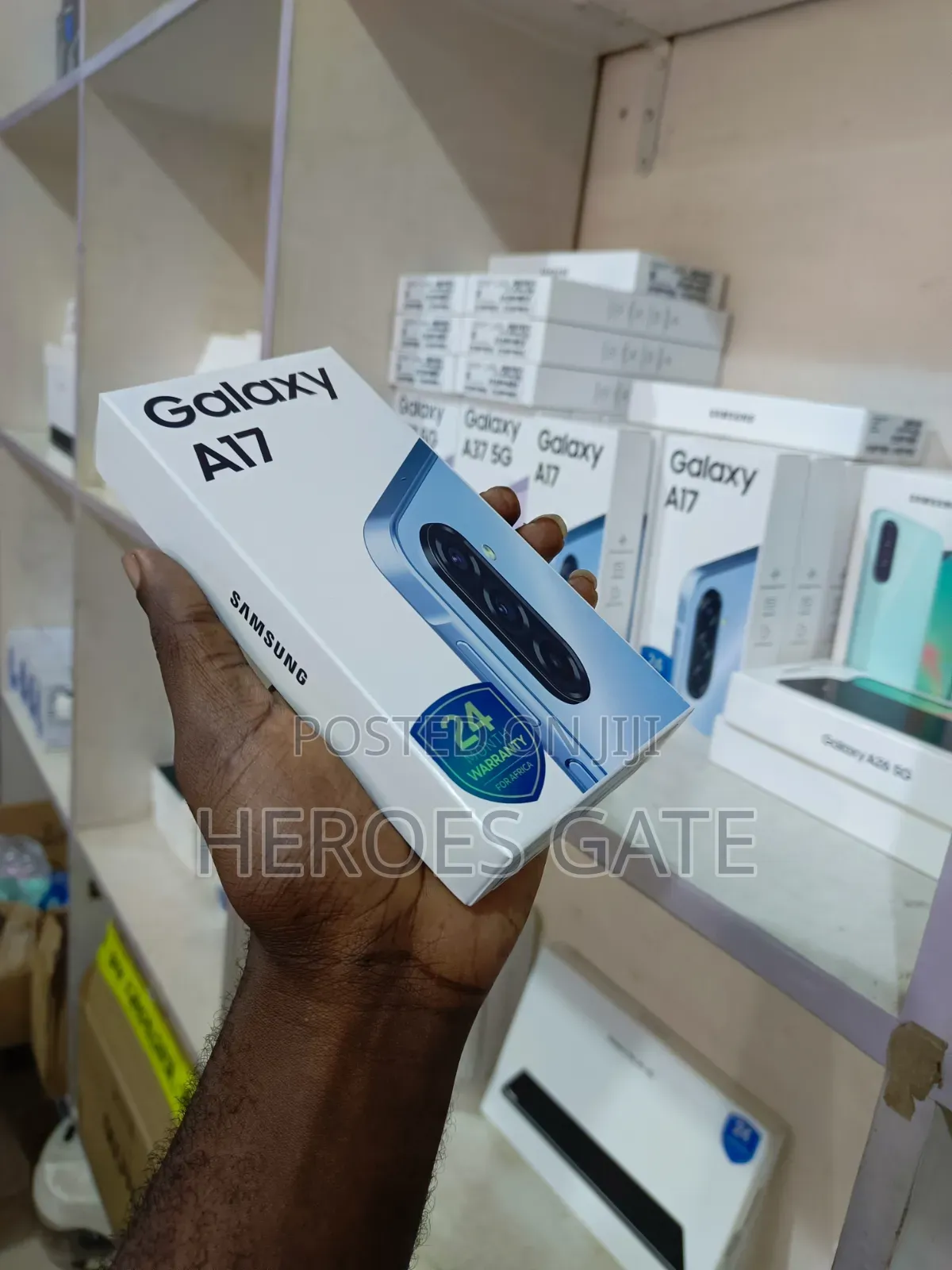 New Samsung Galaxy A17 128 GB Blue