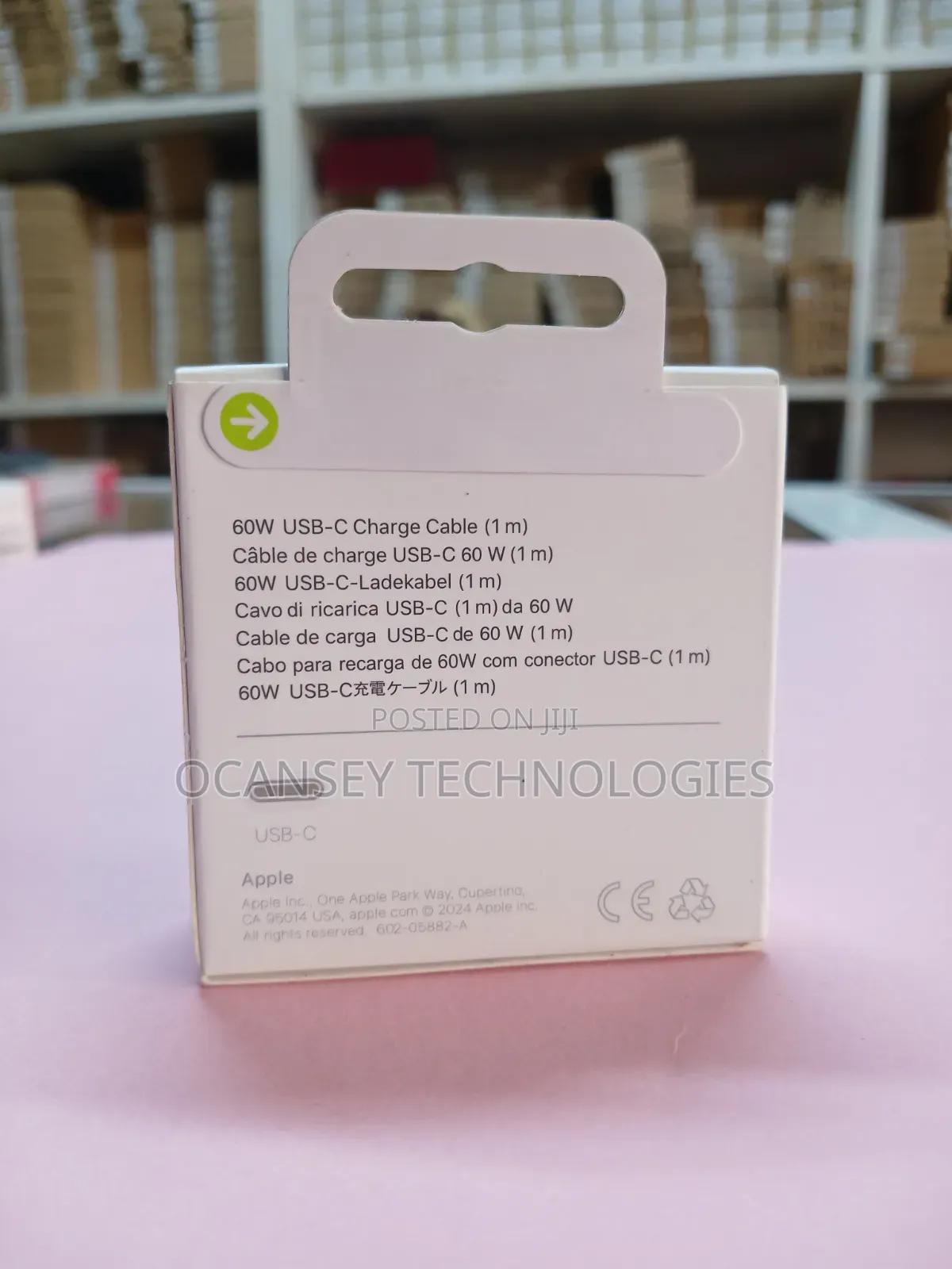 Original Apple New Braided Type-C to Type-C 1metre Cable