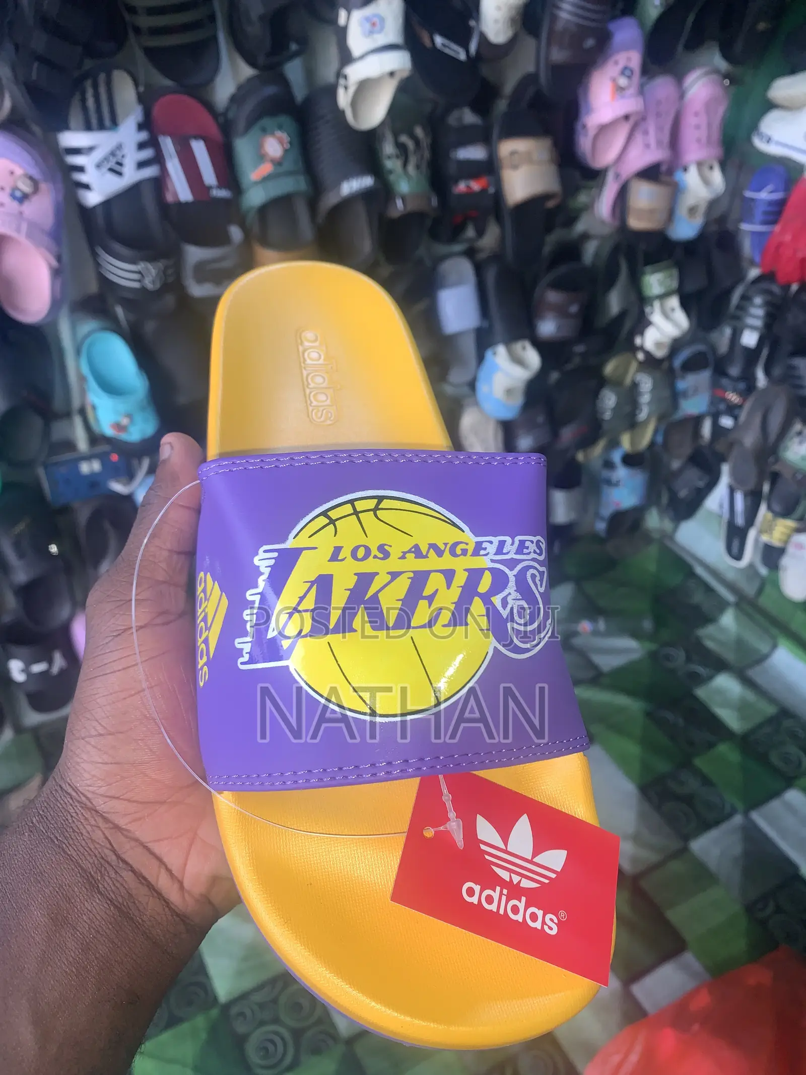 Lakers Slide Orginal Double Sole