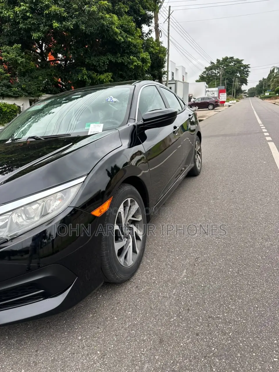 Honda Civic EX 4dr Sedan (2.0L 4cyl) 2017 Black