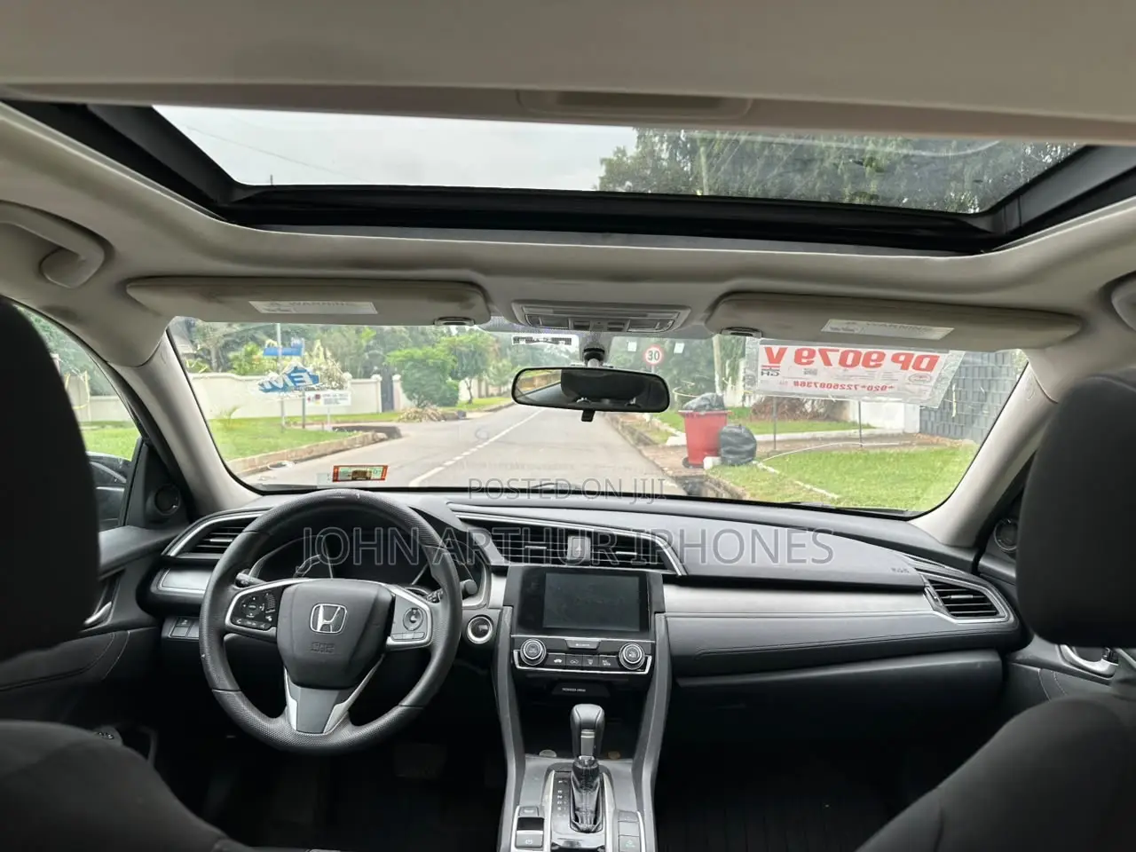 Honda Civic EX 4dr Sedan (2.0L 4cyl) 2017 Black