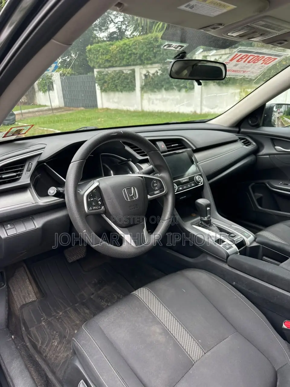 Honda Civic EX 4dr Sedan (2.0L 4cyl) 2017 Black