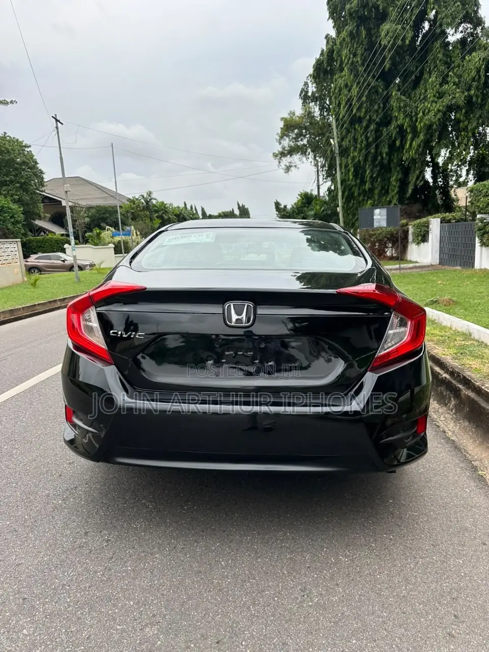 Honda Civic EX 4dr Sedan (2.0L 4cyl) 2017 Black