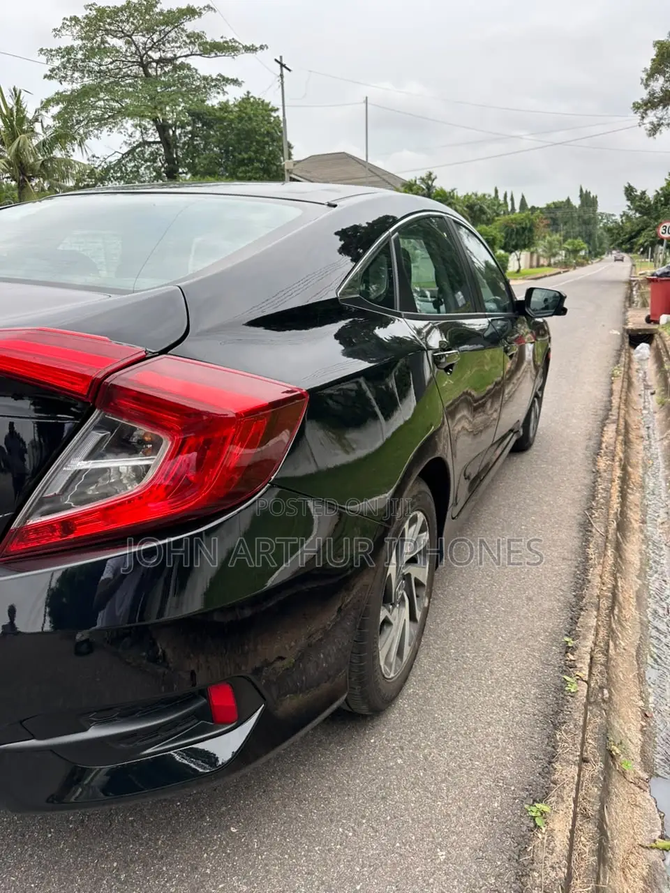 Honda Civic EX 4dr Sedan (2.0L 4cyl) 2017 Black