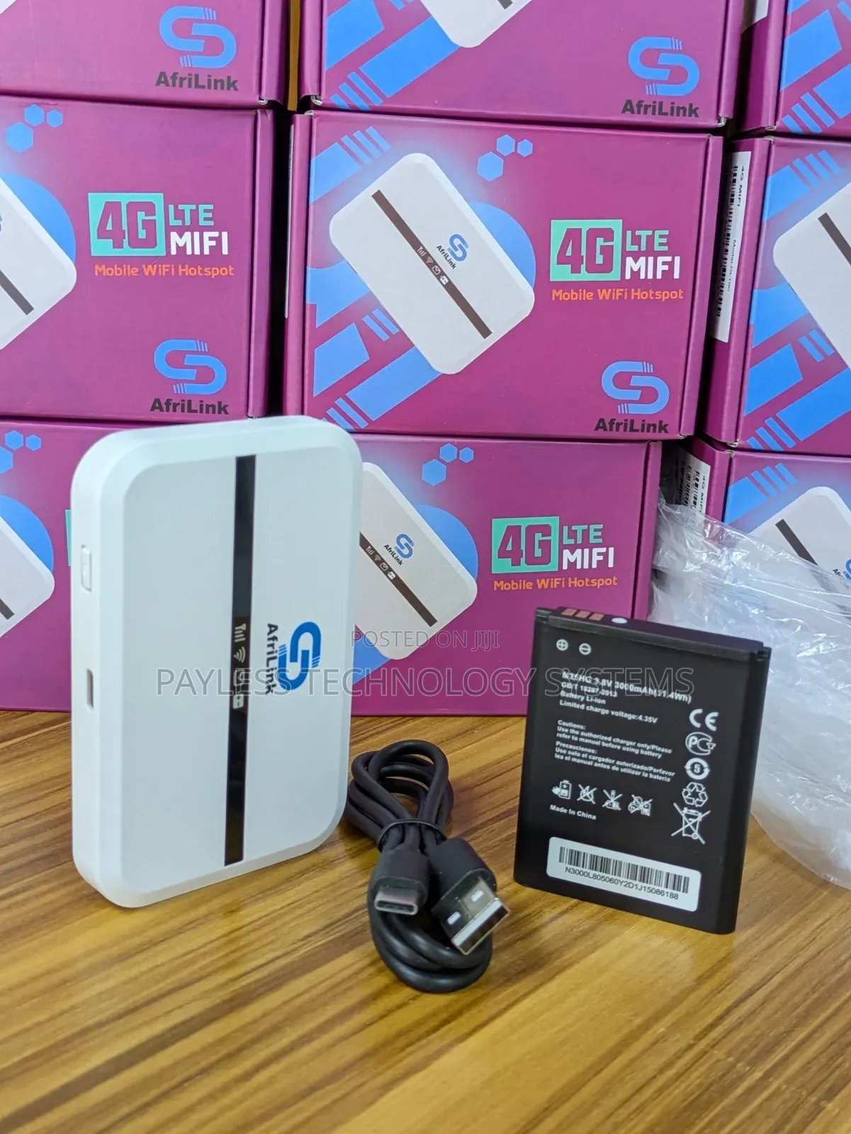 Afrilink Universal 4G LTE Mifi (Mobile Wireless Hotspot)