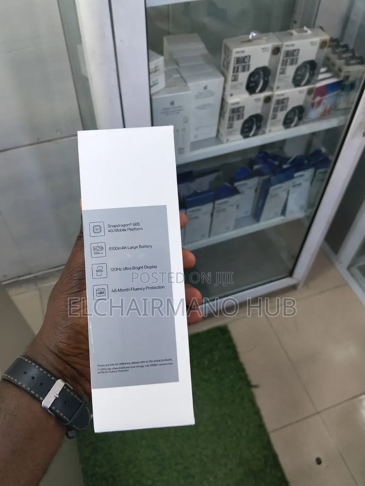New Oppo A6x 64 GB Blue