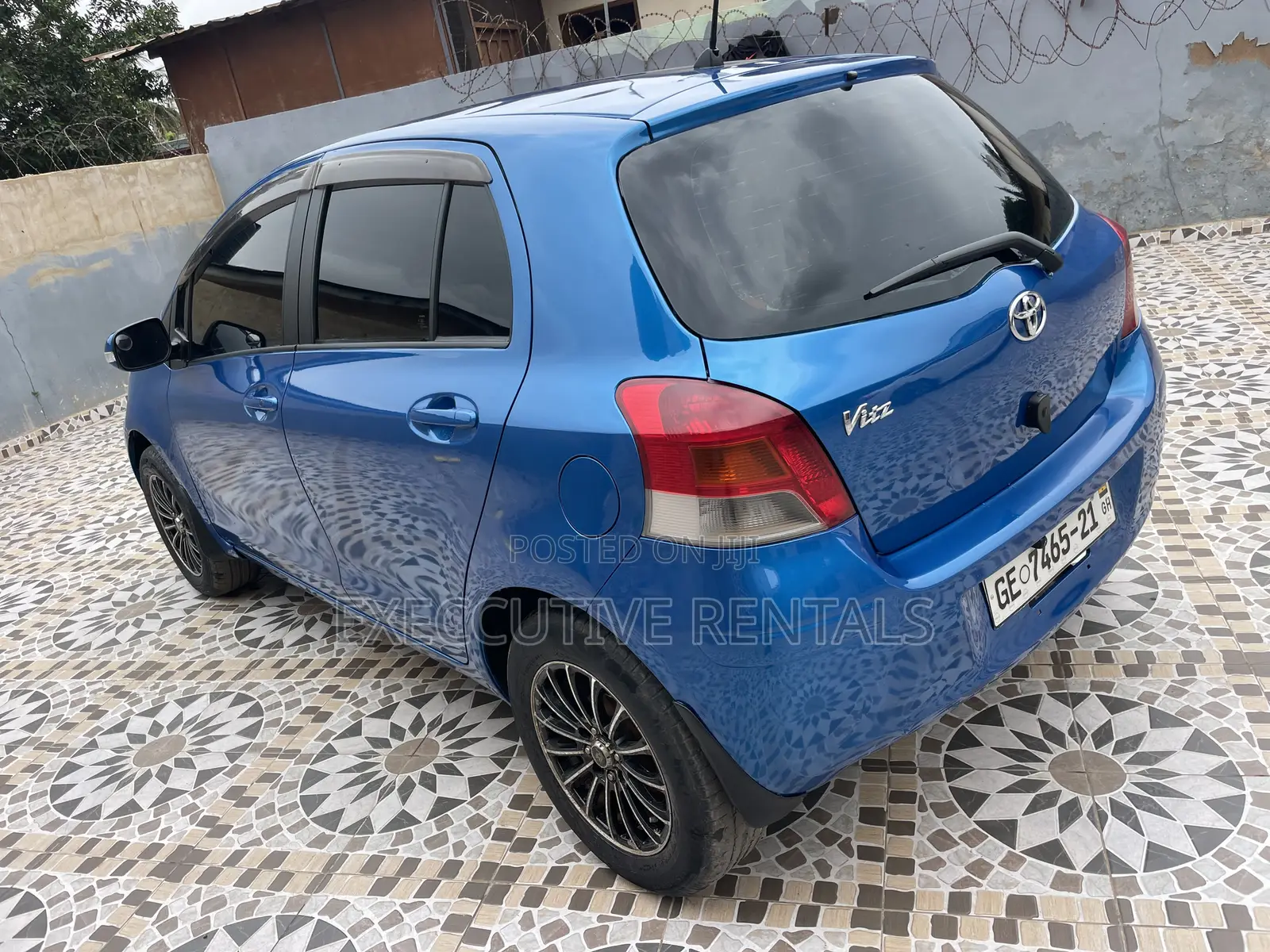 Toyota Yaris 2010 Blue
