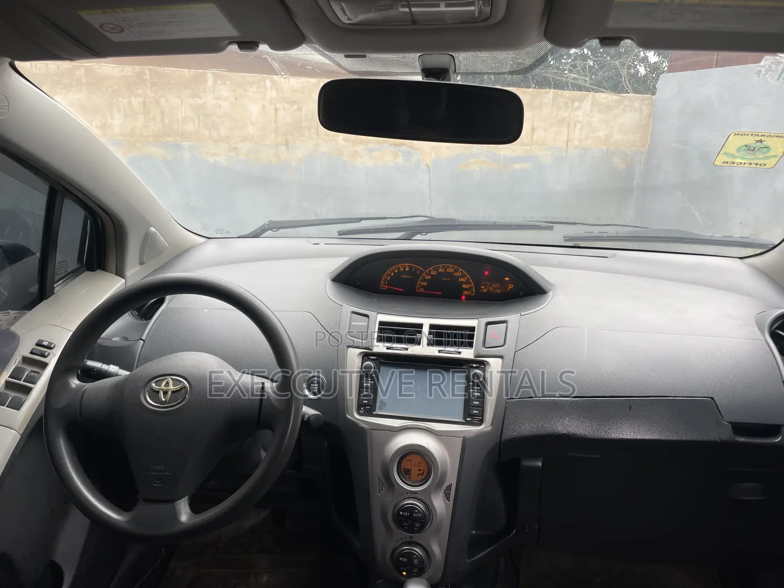 Toyota Yaris 2010 Blue