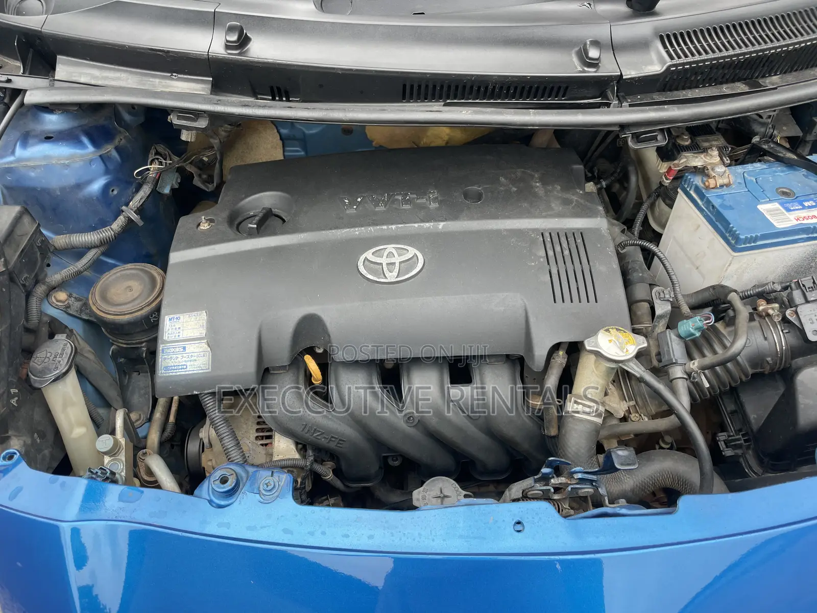 Toyota Yaris 2010 Blue
