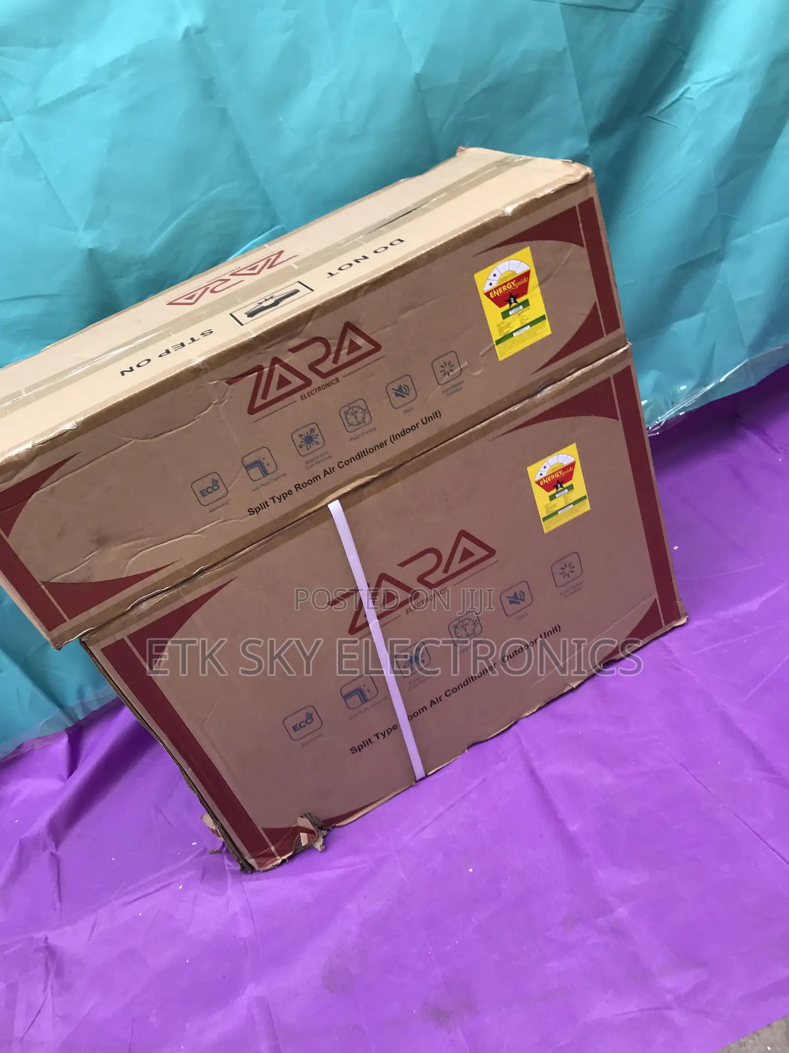 Zara 1.5hp Split AC R410 Gas