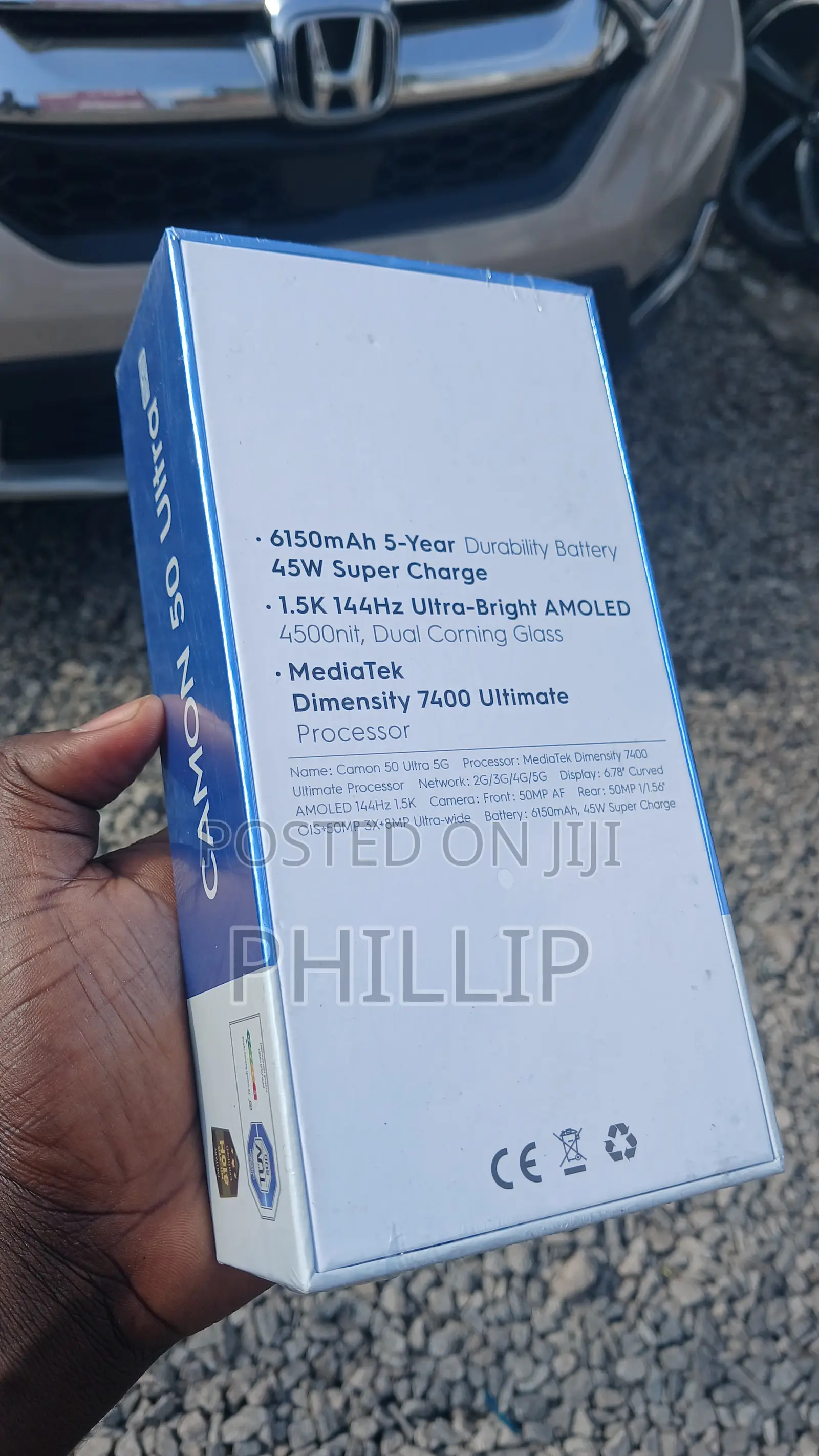 New Tecno Camon 50 Ultra 512 GB Black